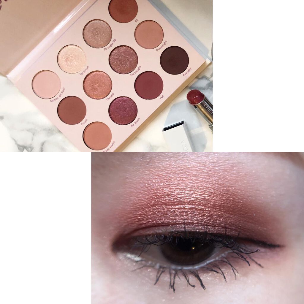 Give It To Me Straight/ColourPop/アイシャドウパレットを使ったクチコミ(2枚目)