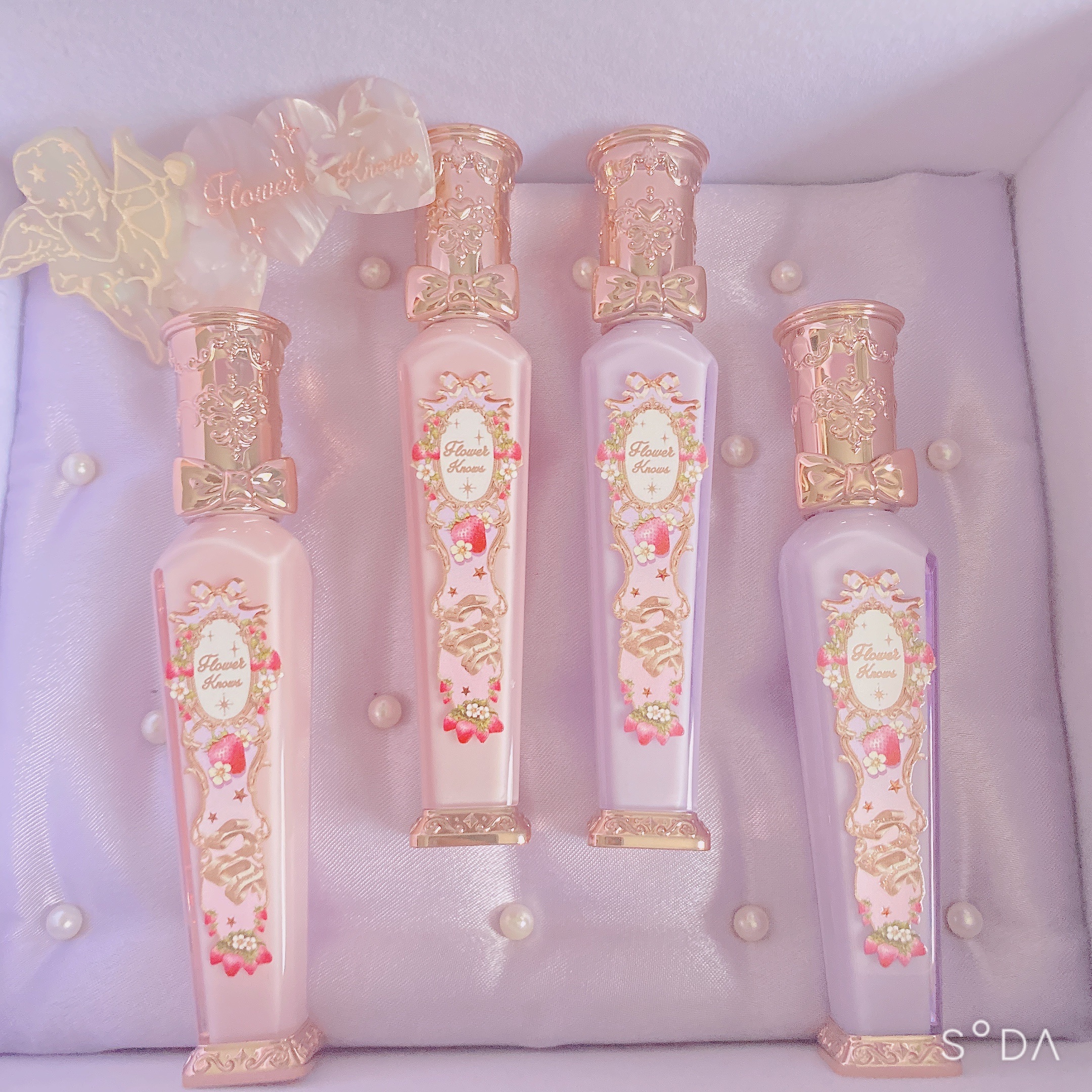 ストロベリーロココシリーズ グロウリップグロス/FlowerKnows/リップグロスを使ったクチコミ（2枚目）