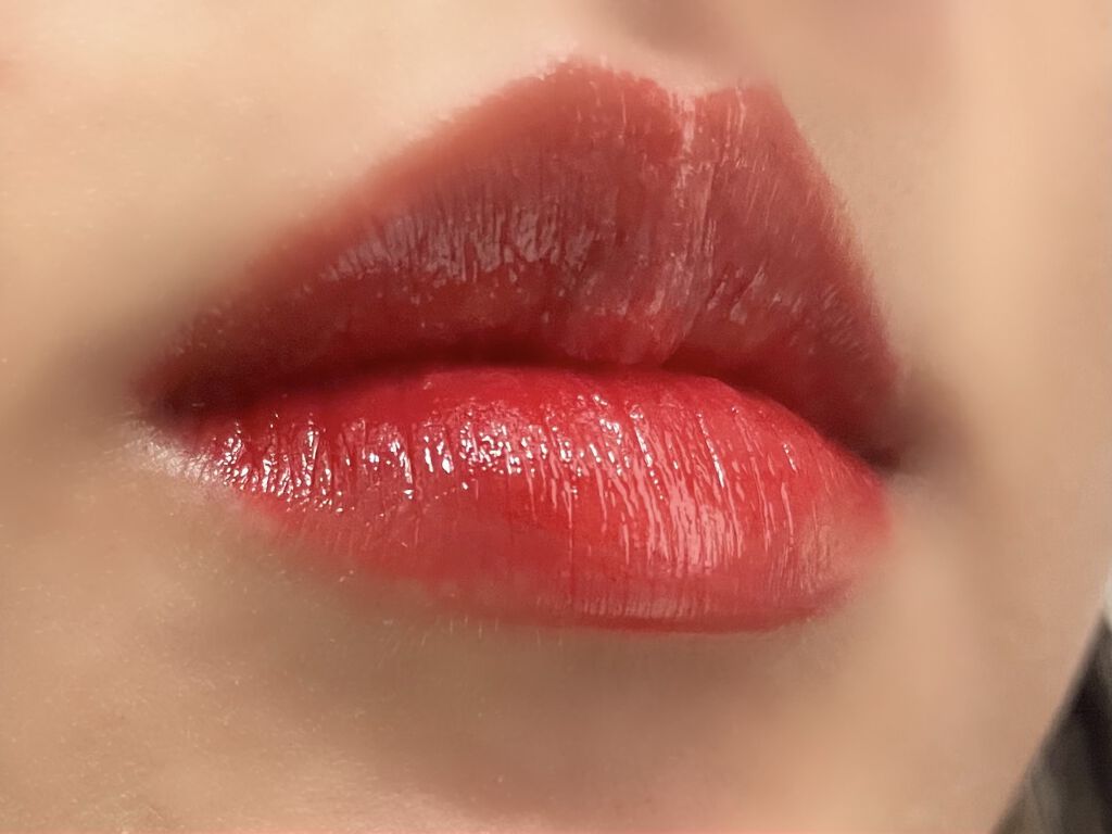 カラースプラッシュウォーターティント/B. by BANILA/リップティントを使ったクチコミ（3枚目）