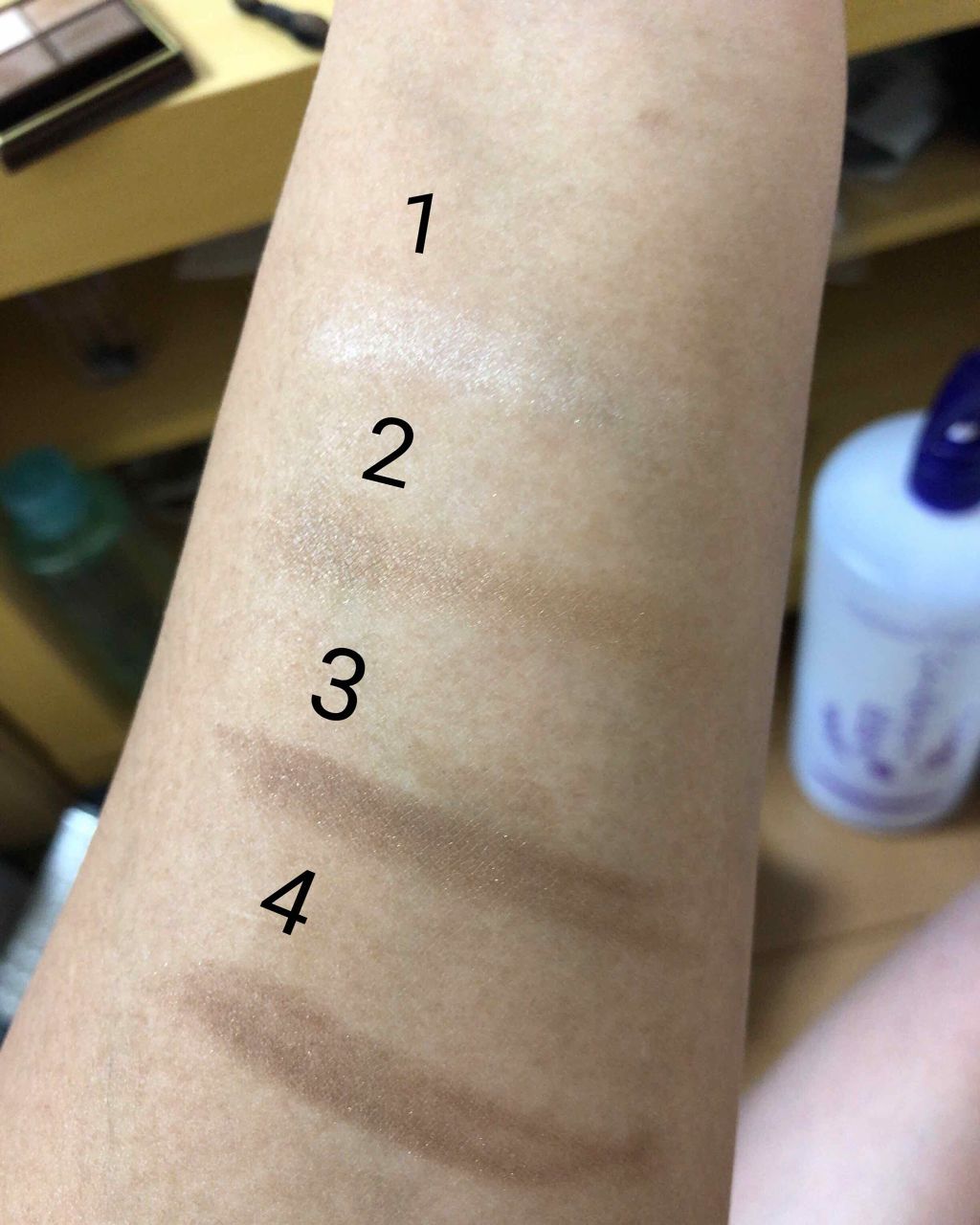 スキニーリッチシャドウ/excel/アイシャドウパレットを使ったクチコミ(3枚目)