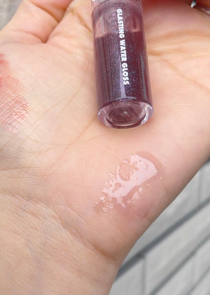 グラスティングウォーターティント/rom&nd/リップティントを使ったクチコミ(6枚目)