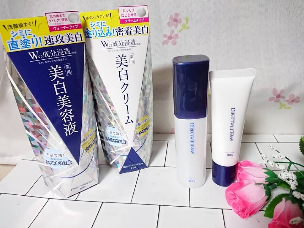 ダイレクトホワイトdeW 美白クリーム/pdc/フェイスクリームを使ったクチコミ(2枚目)
