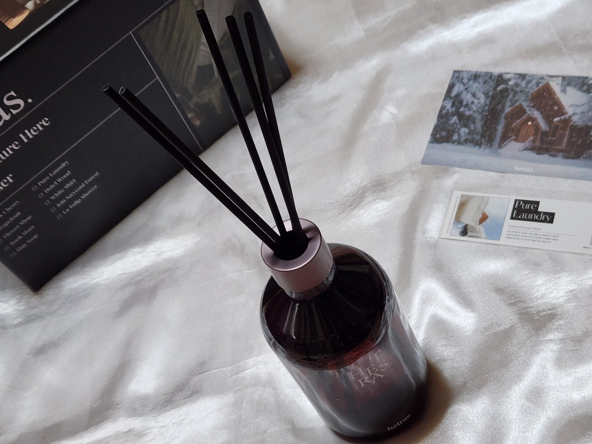 プレミアムディフューザー/hetras/ルームフレグランスを使ったクチコミ（2枚目）