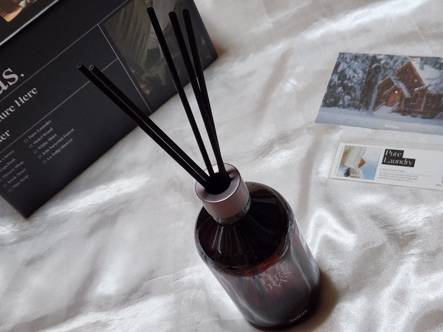 プレミアムディフューザー/hetras/ルームフレグランスを使ったクチコミ(2枚目)