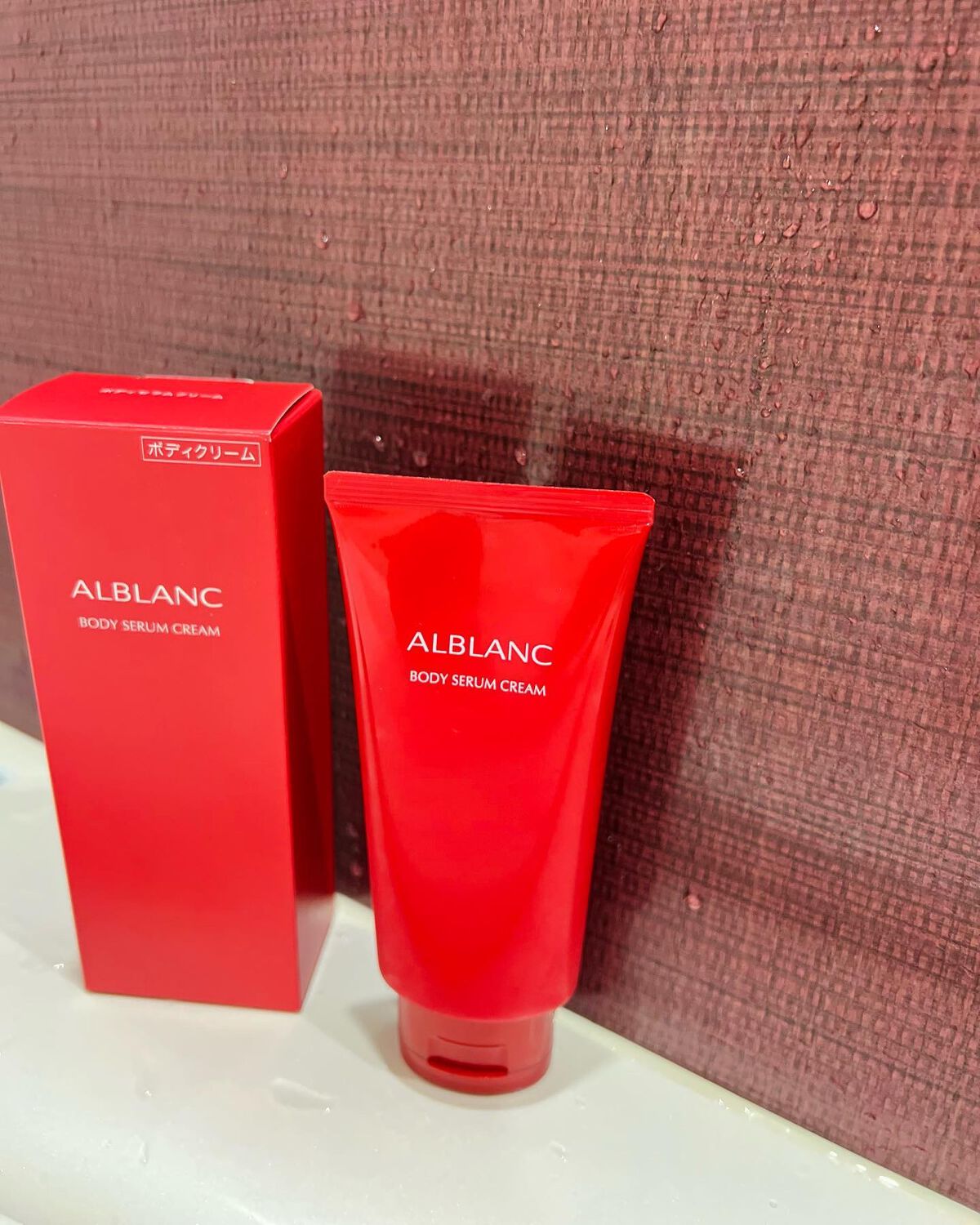ボディセラムクリーム/ALBLANC/ボディクリームを使ったクチコミ（1枚目）