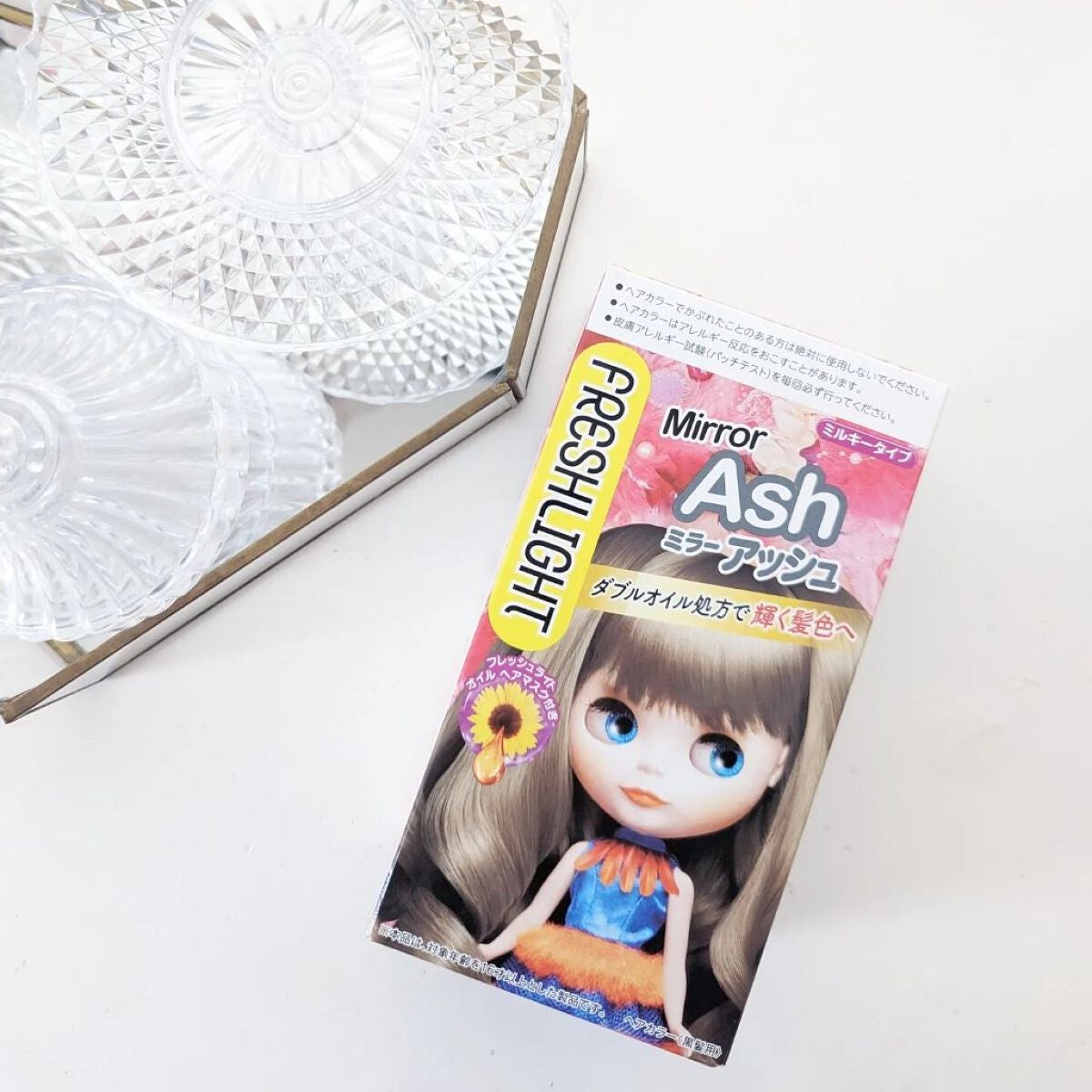 ミルキーヘアカラー/フレッシュライト/ヘアカラーを使ったクチコミ(1枚目)