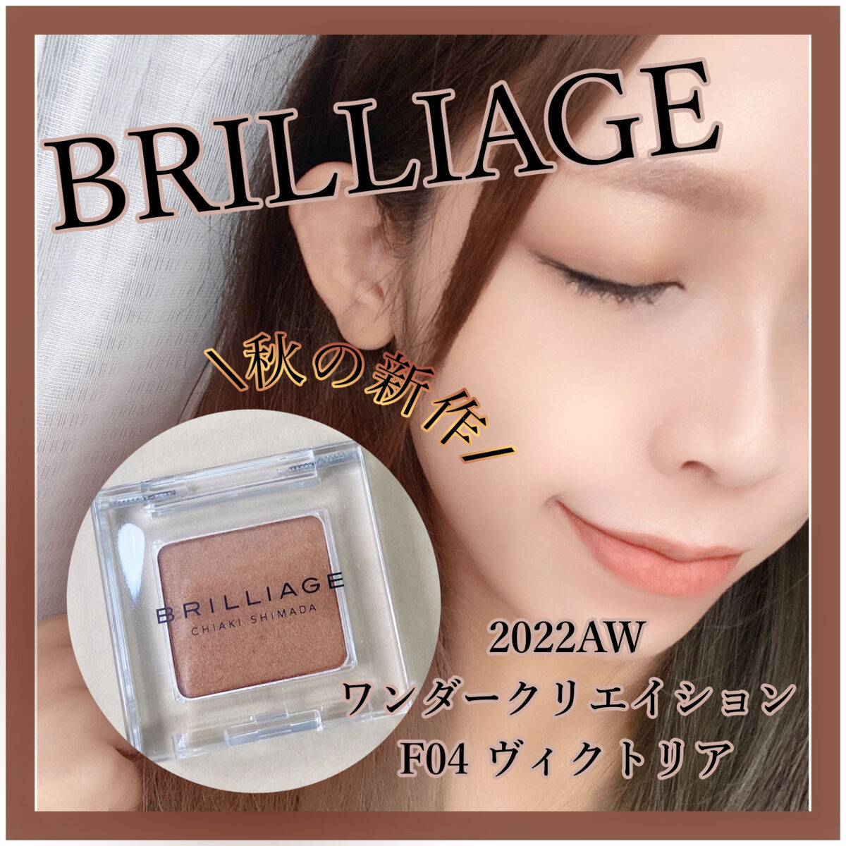 ワンダークリエイション /ブリリアージュ/単色アイシャドウを使ったクチコミ（1枚目）