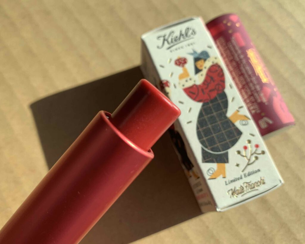 キールズ バタースティック リップ トリートメント ローズ/Kiehl's/リップケアを使ったクチコミ（3枚目）