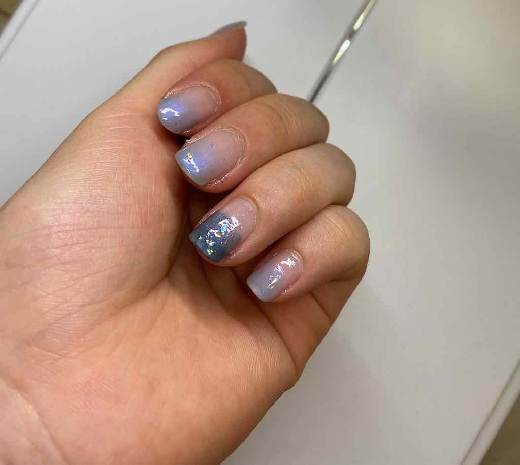 ４５ セカンド トップコート/nails inc./ネイルトップコートを使ったクチコミ（2枚目）