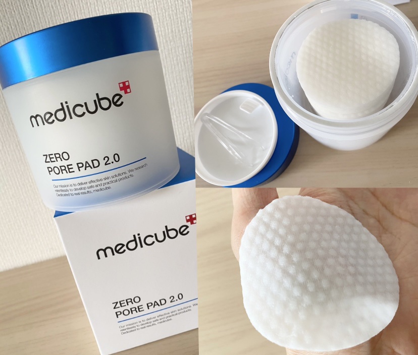 ゼロ毛穴パッド 2.0/MEDICUBE/トナーパッドを使ったクチコミ（3枚目）