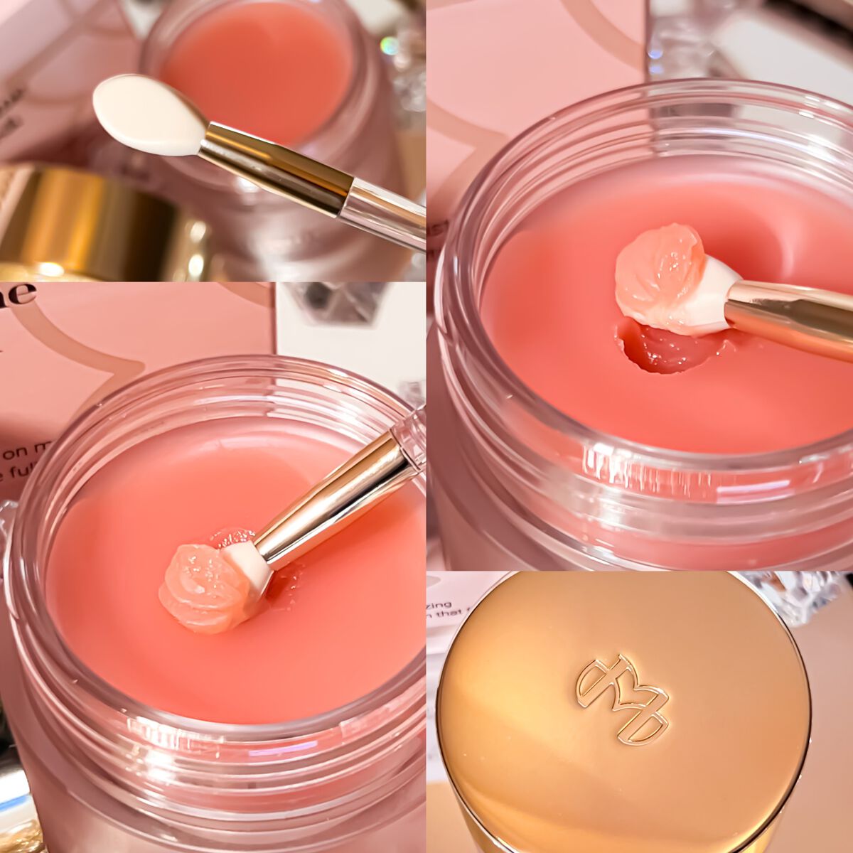 ベアーシャインリップマスク/mude/リップマスクを使ったクチコミ(2枚目)