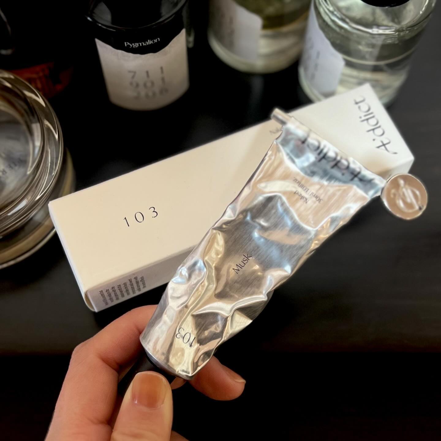 オードパフューム イートザピーチ/Addct/香水(レディース)を使ったクチコミ（3枚目）