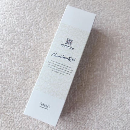 ナノグロウリッチ/iqumore/頭皮ローションを使ったクチコミ(6枚目)