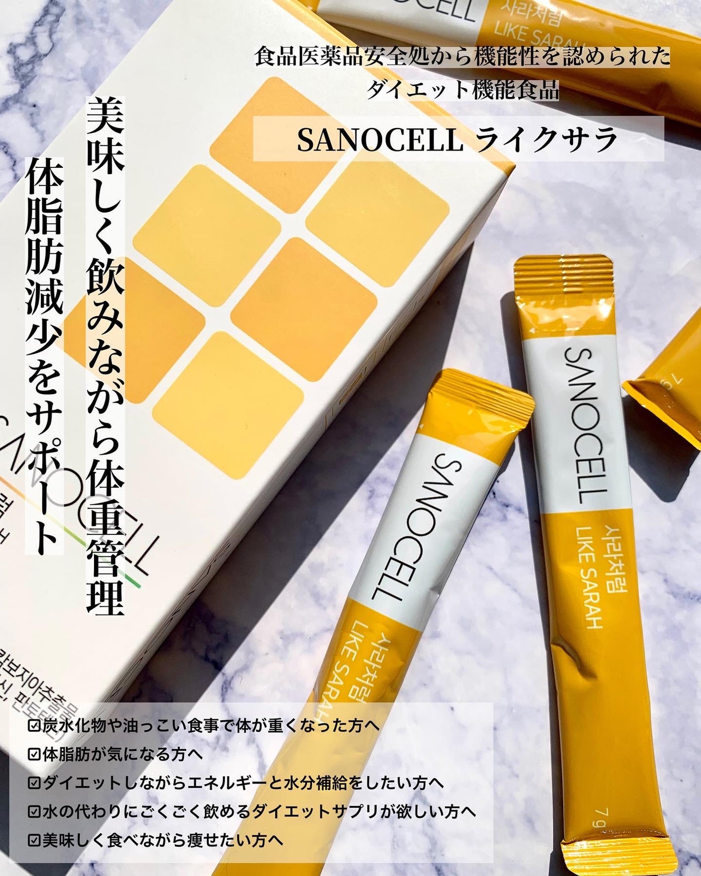 ライクサラ/SANOCELL/食品を使ったクチコミ(5枚目)