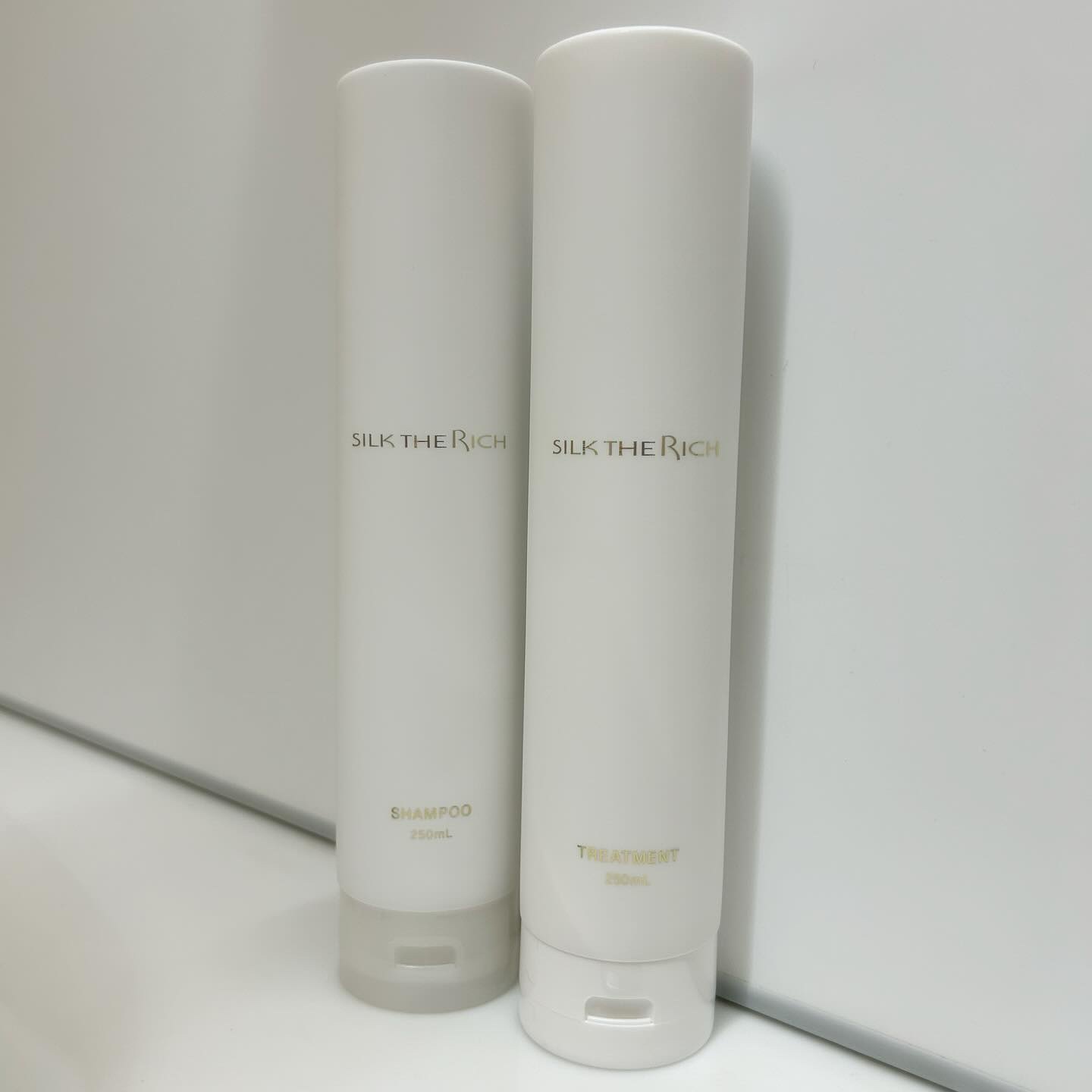 SILK THE RICH モイスト&リペア シャンプー・トリートメント/SILK THE RICH/市販シャンプーを使ったクチコミ（1枚目）