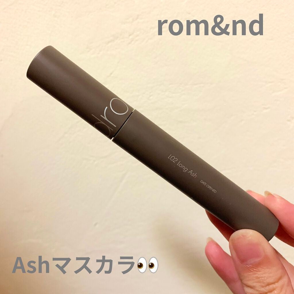 ハンオールフィックスマスカラ/rom&nd/マスカラを使ったクチコミ(1枚目)