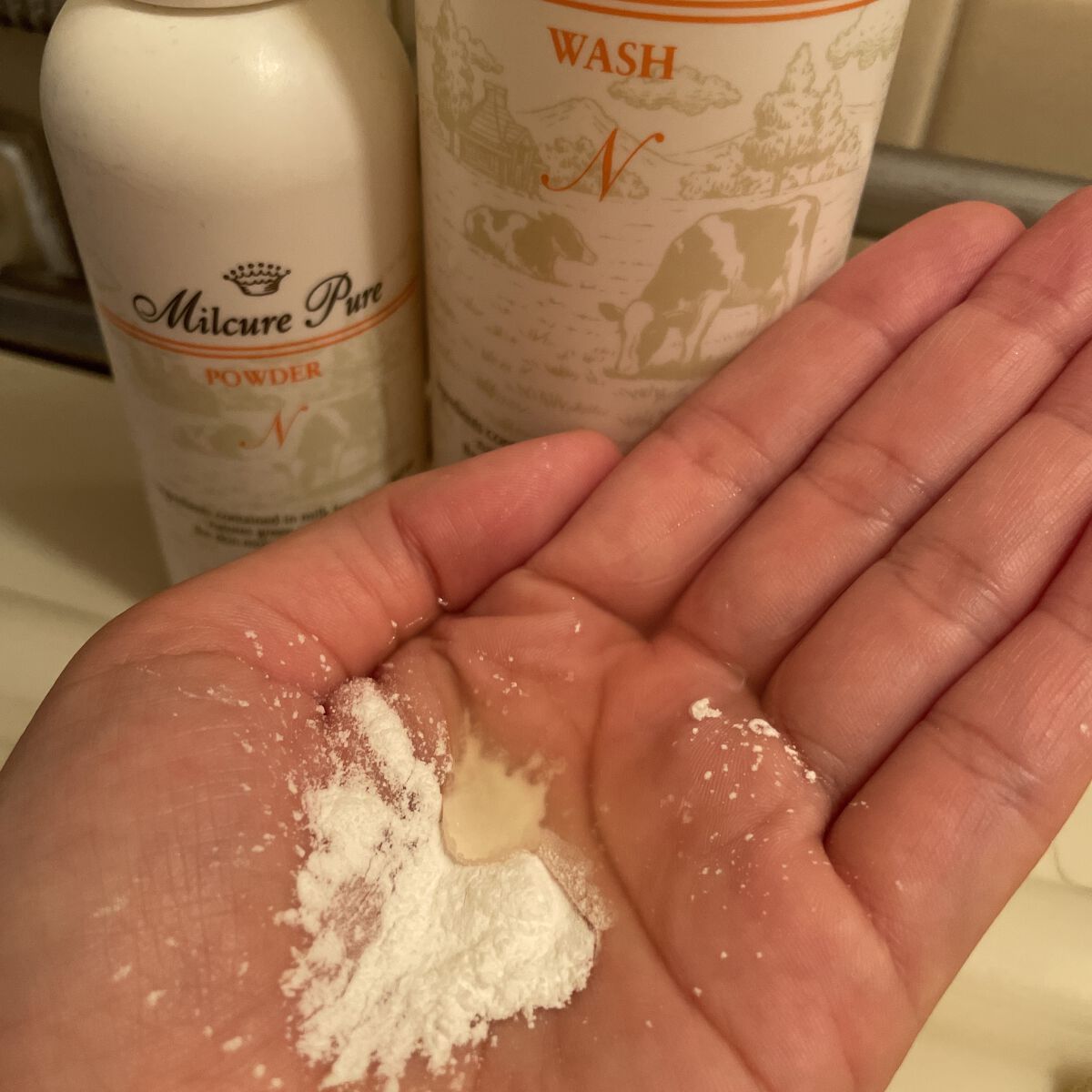 ミルキュア ピュア ウォッシュ＆パウダー/ハウス オブ ローゼ/洗顔パウダーを使ったクチコミ（1枚目）