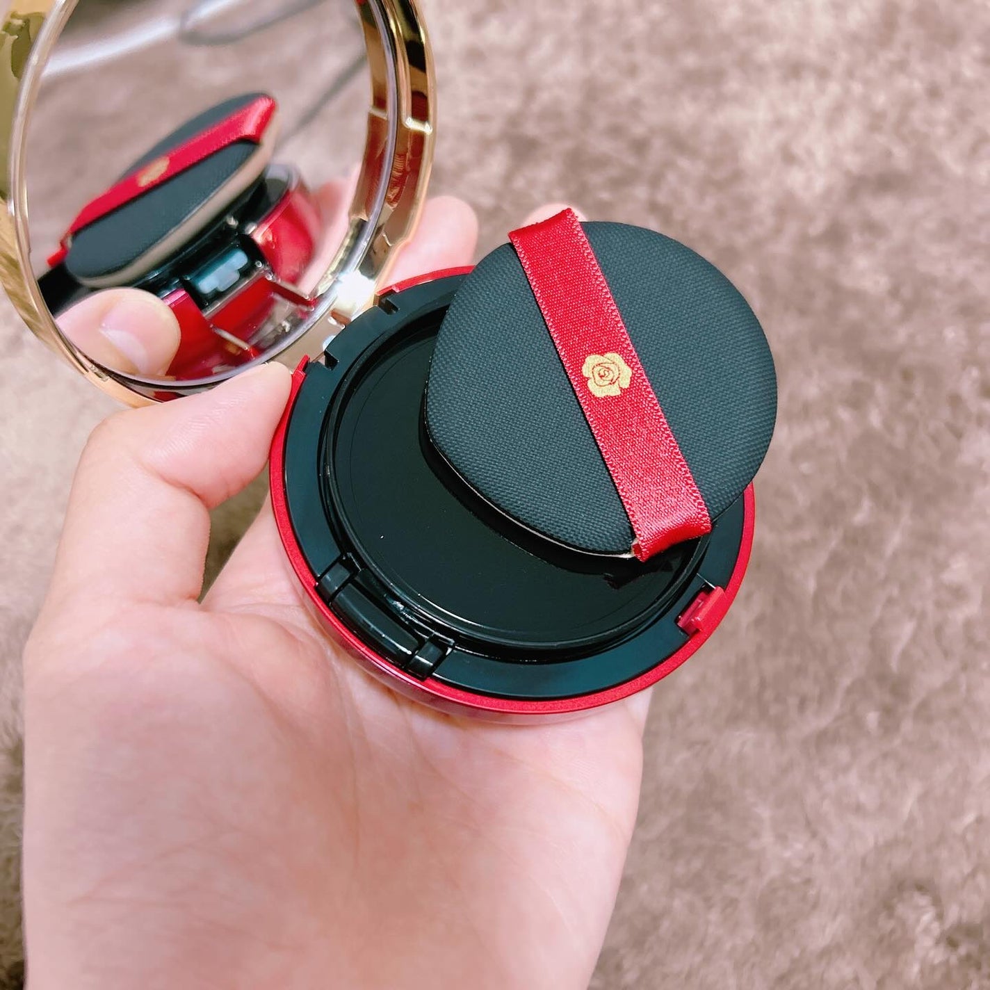 アルーチェルーチェ クッションファンデーション/Aluce luce/クッションファンデーションを使ったクチコミ(2枚目)