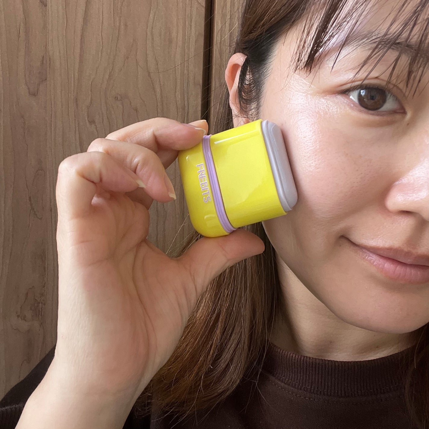 Air Fit Sun Finishing Stick 01 Pure Violet/frebits/日焼け止めスティックを使ったクチコミ(5枚目)