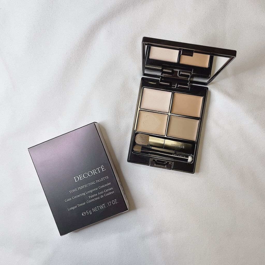 トーンパーフェクティング パレット/DECORTÉ/パレットコンシーラーを使ったクチコミ(1枚目)