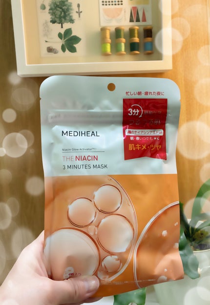 THE ナイアシン 3ミニッツマスク/MEDIHEAL/シートマスク・パックを使ったクチコミ(1枚目)