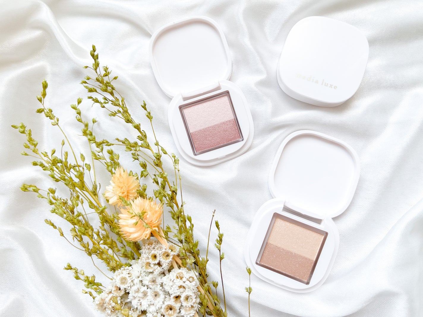 アイカラー/media luxe/アイシャドウパレットを使ったクチコミ(1枚目)