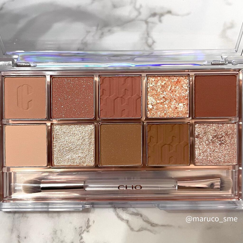プロ アイ パレット/CLIO/アイシャドウパレットを使ったクチコミ（3枚目）