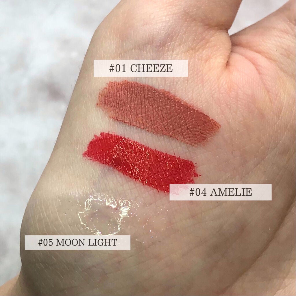 フラッフィリップティント/BLESSED MOON/リップティントを使ったクチコミ(2枚目)