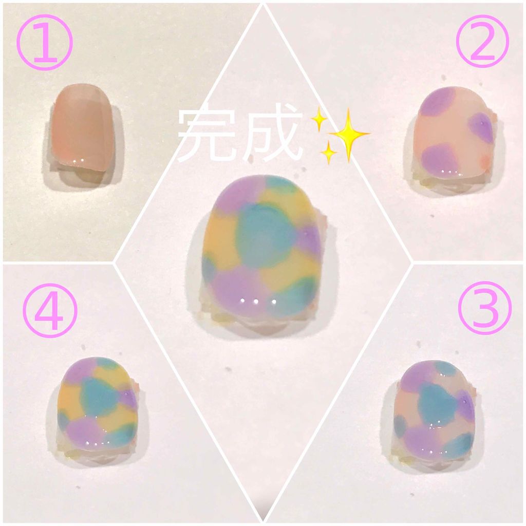 ネイルファンデーション/パラドゥ/マニキュアを使ったクチコミ(2枚目)