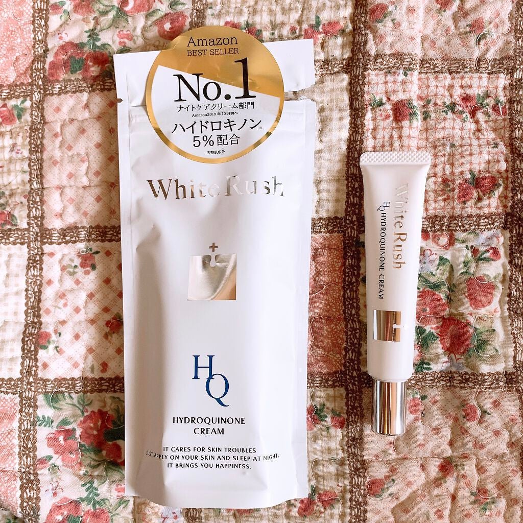 HQクリーム/White Rush/フェイスクリームを使ったクチコミ(1枚目)