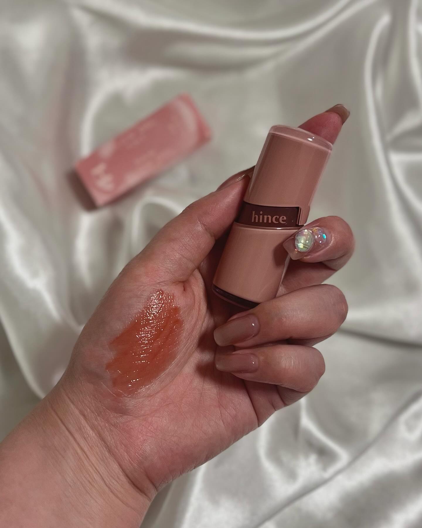 ロウグロウジェルティント/hince/リップティントを使ったクチコミ（1枚目）