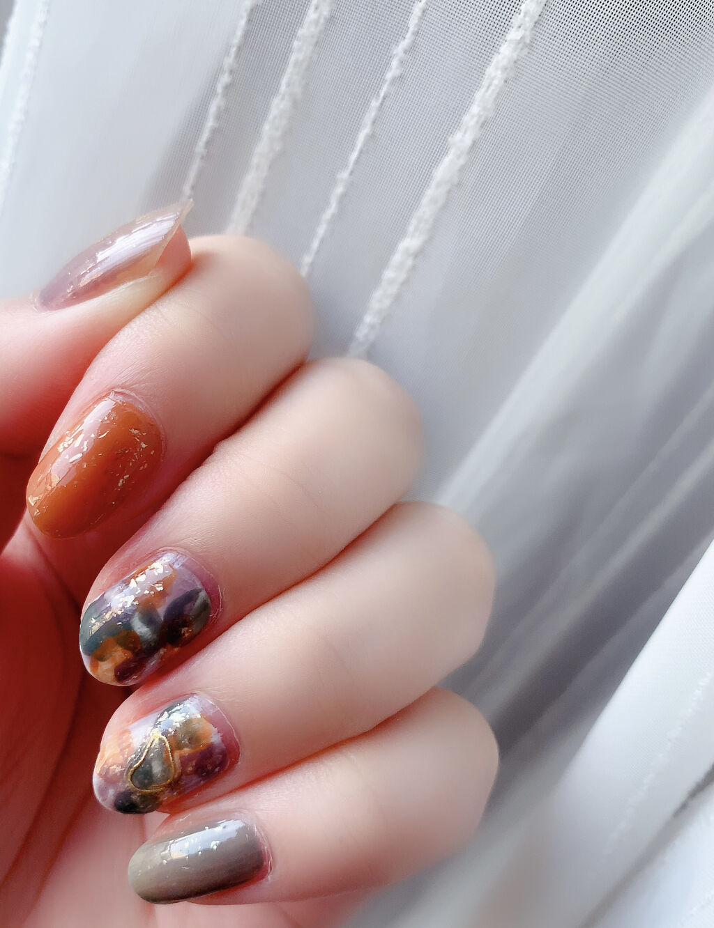 AT濃密グラマラスネイルエナメル/Art Collection/マニキュアを使ったクチコミ（3枚目）