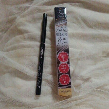 クリーミータッチライナー/キャンメイク/ジェルアイライナーを使ったクチコミ(5枚目)