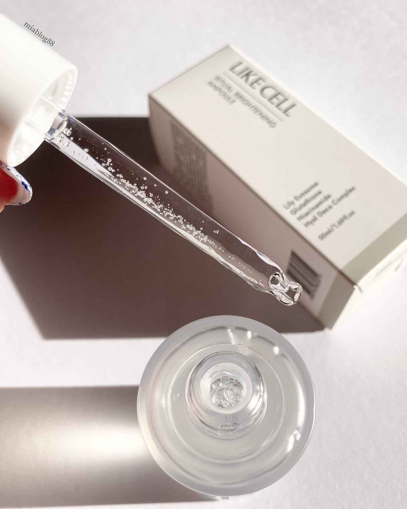 ブライトニング セラム/LIKE CELL/美容液を使ったクチコミ(3枚目)