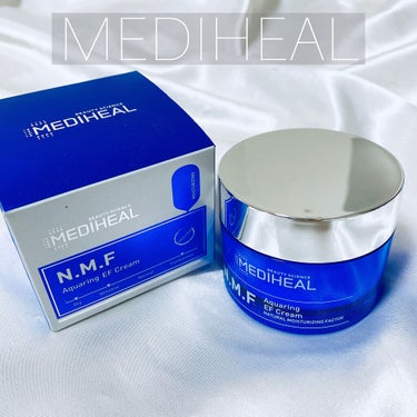 MEDIHEAL N.M.F アクアリング エフェクト クリームのクチコミ「MEDIHEAL
N.M.F アクアリング エフェクト クリーム




化粧水とセットでクリ.....」（1枚目）