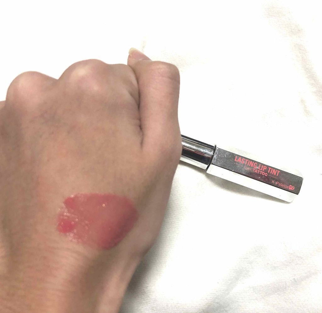 ラスティングリップティント/K-パレット/リップティントを使ったクチコミ（2枚目）