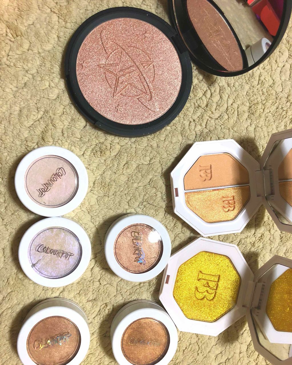 KILLAWATT FREESTYLE HIGHLIGHTER DUO/FENTY BEAUTY BY RIHANNA/パウダーハイライトを使ったクチコミ（1枚目）