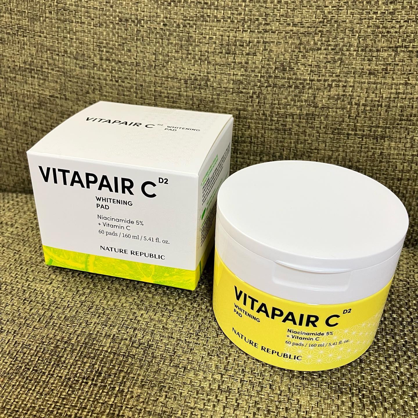 ビタペアC 美容液パッド/ネイチャーリパブリック/トナーパッドを使ったクチコミ（3枚目）
