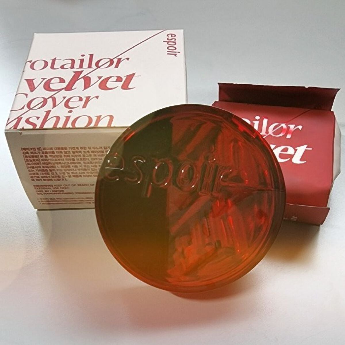 プロテーラービーベルベットカバークッション/espoir/クッションファンデーションを使ったクチコミ(1枚目)