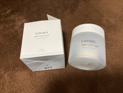 ナチュラルブランデイリートナーパッド/Luvum/トナーパッドを使ったクチコミ(1枚目)