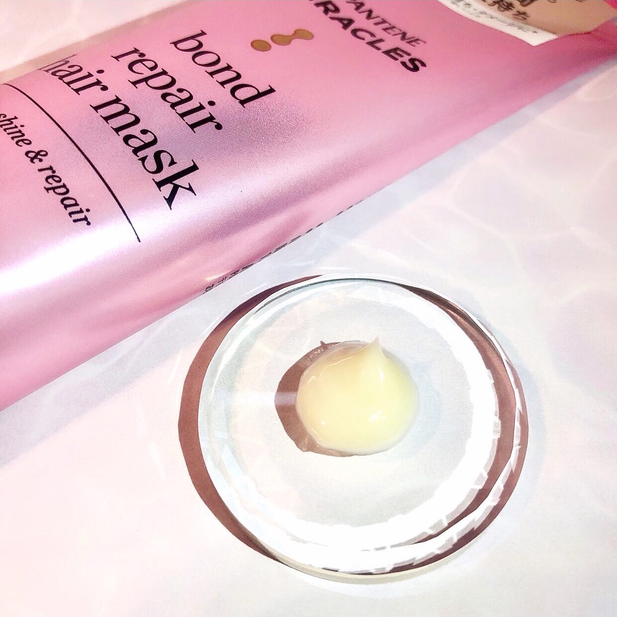 ボンドリペアシリーズ  カラーシャイン＆リペア  ヘアマスク/パンテーン/ヘアマスク・ヘアパックを使ったクチコミ（3枚目）