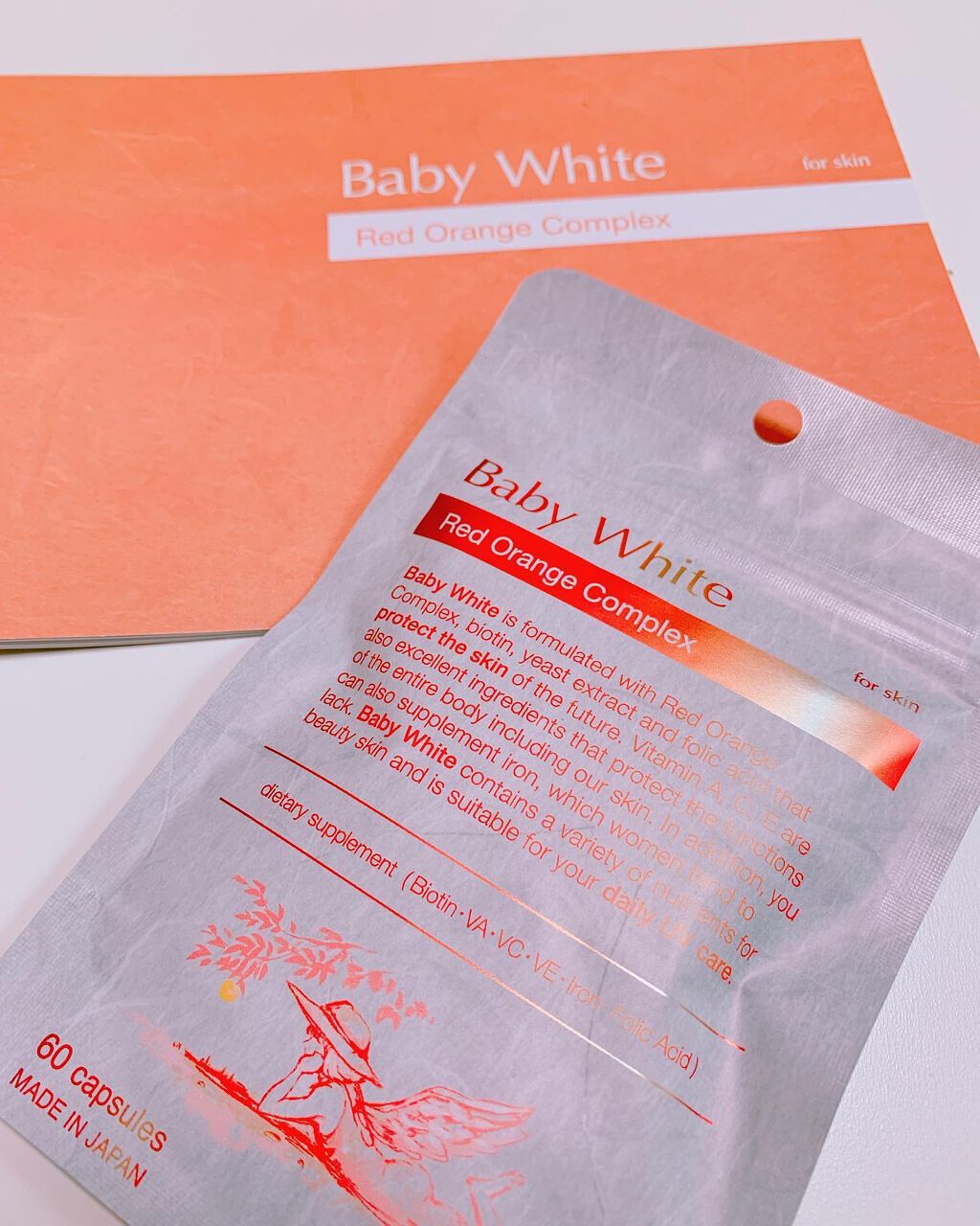 Baby White 60粒/renaTerra/美容サプリメントを使ったクチコミ(1枚目)