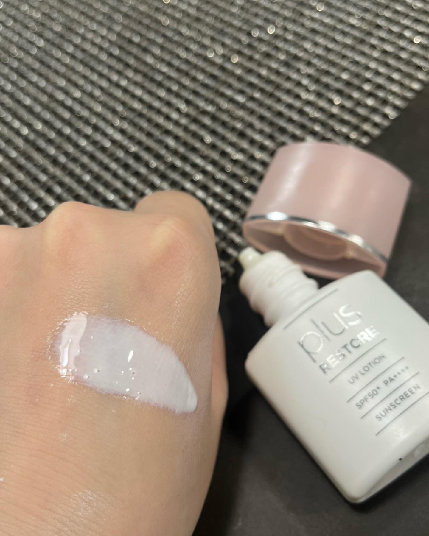 UVローション/PLUSRESTORE/日焼け止めローションを使ったクチコミ（3枚目）