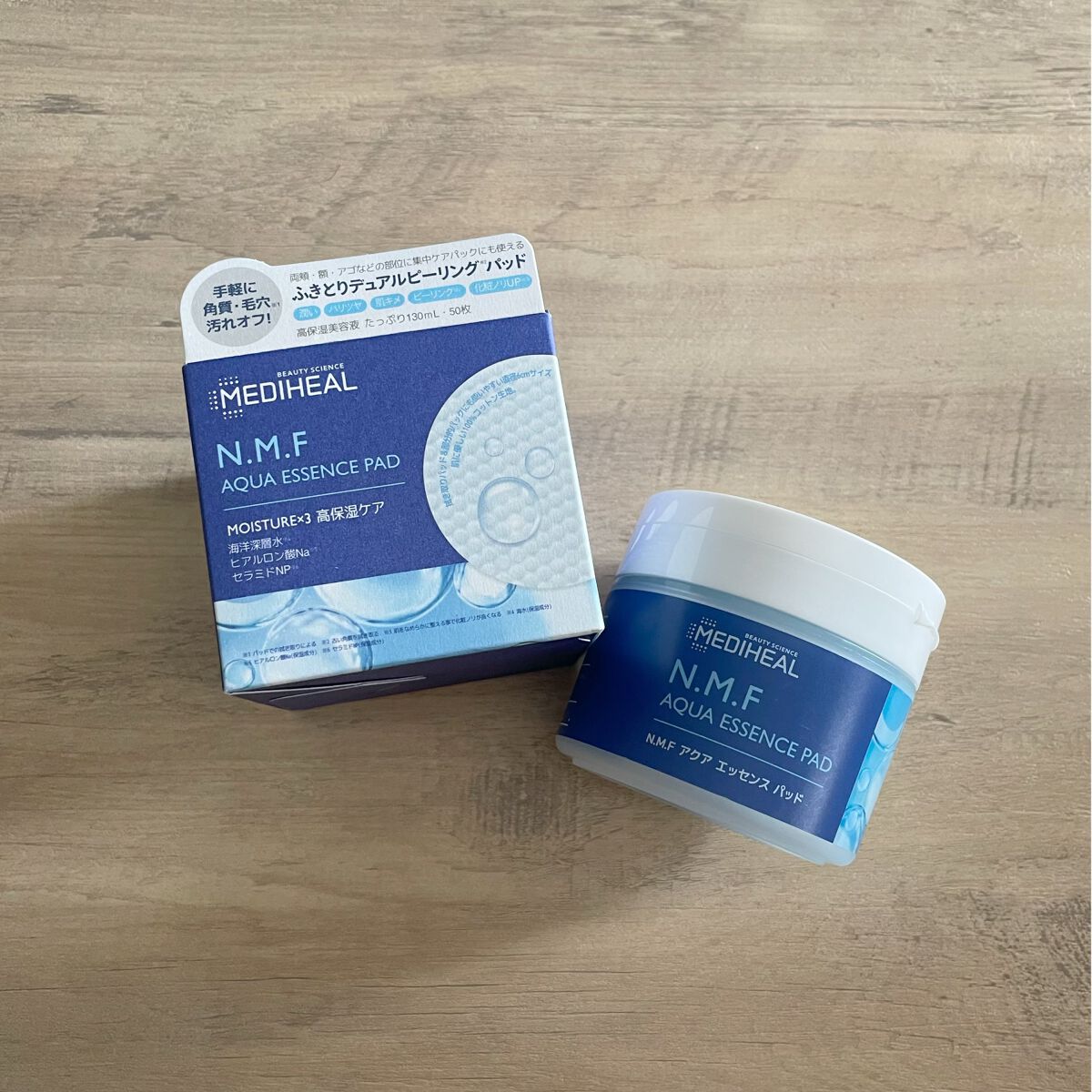 N.M.Fアクアエッセンスパッド/MEDIHEAL/トナーパッドを使ったクチコミ（1枚目）