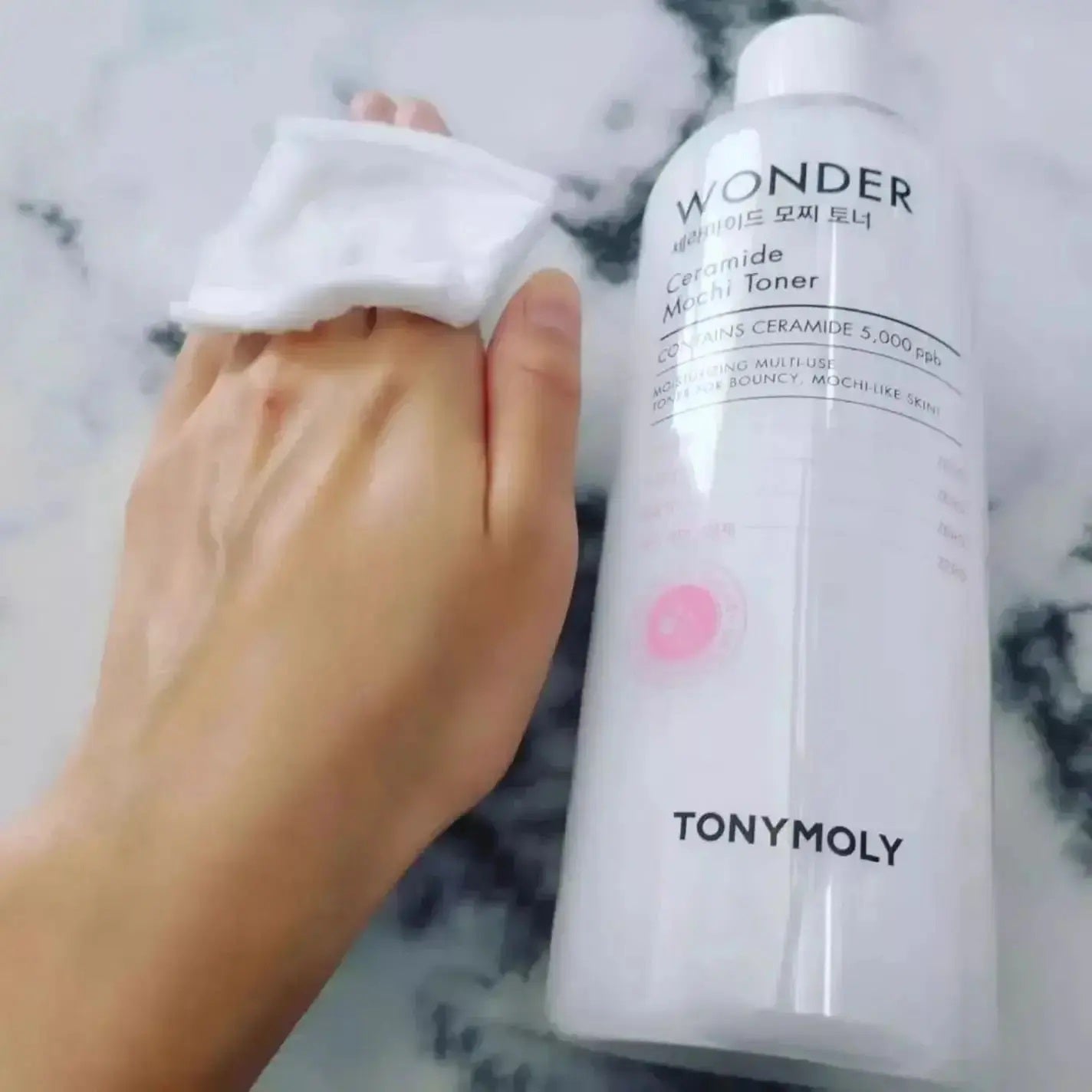Wonder Ceramide Mochi Toner(トニーモリーワンダーCモチトナー)/TONYMOLY/化粧水を使ったクチコミ(3枚目)