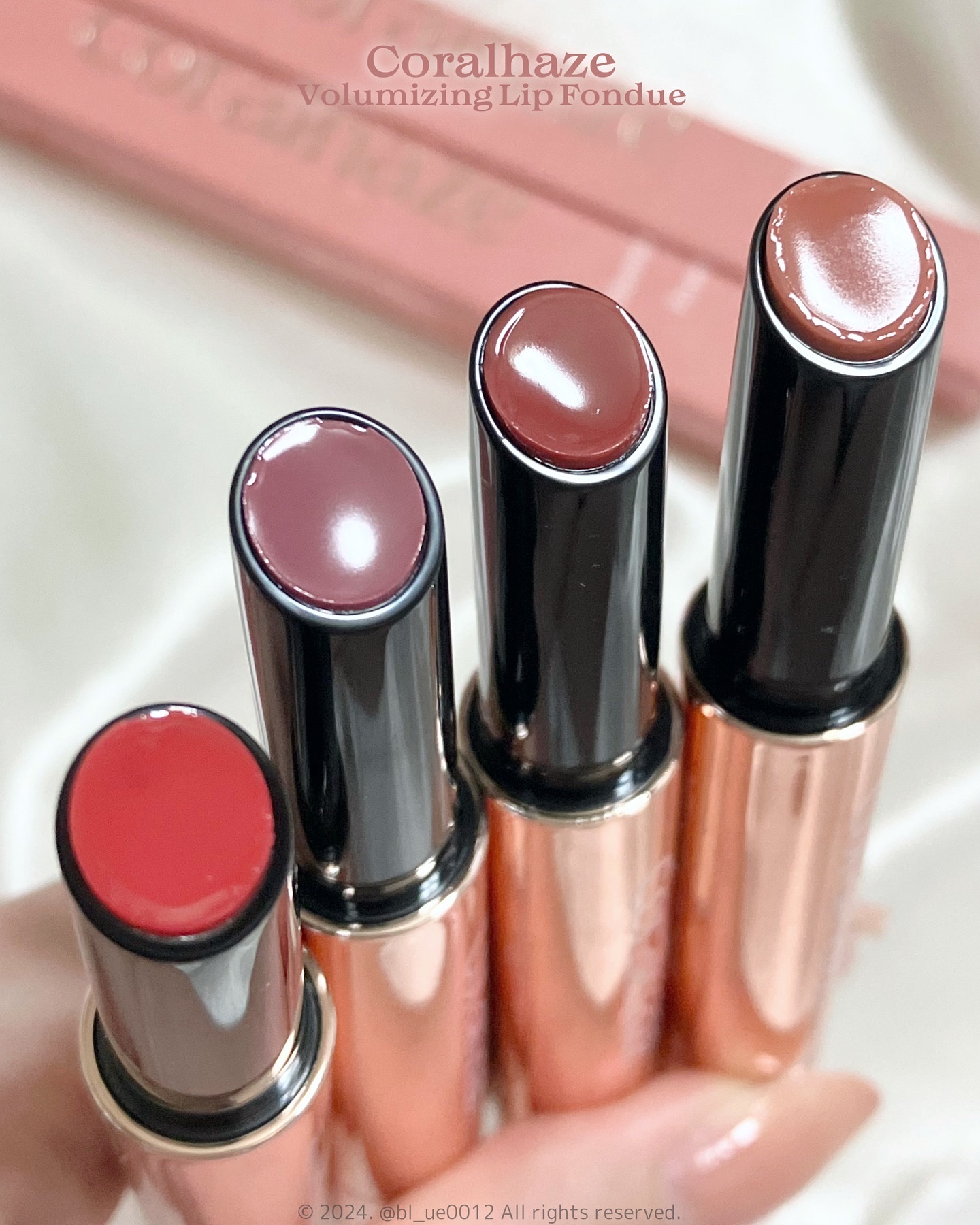 ボリューマイジングフォンデュリップ/Coralhaze/口紅を使ったクチコミ（3枚目）