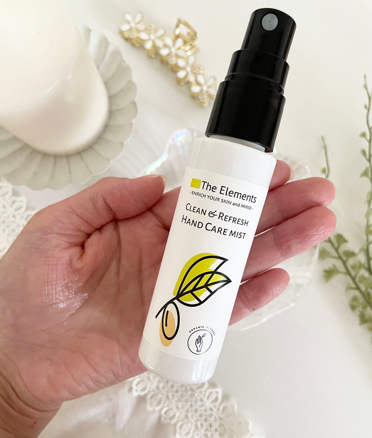 Clean & Refresh Hand Care Mist/The Elements/ハンドクリームを使ったクチコミ(4枚目)