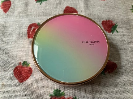 ピンクティーツリーカバークッション/APLIN/クッションファンデーションを使ったクチコミ(2枚目)