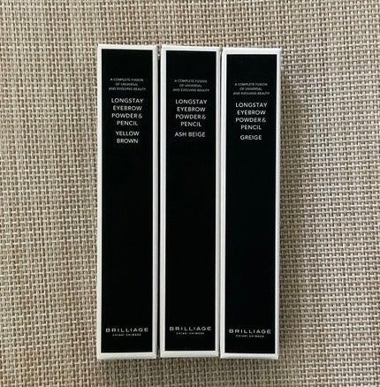 ロングステイ アイブロウパウダー&ペンシル/ブリリアージュ/アイブロウペンシルを使ったクチコミ(1枚目)