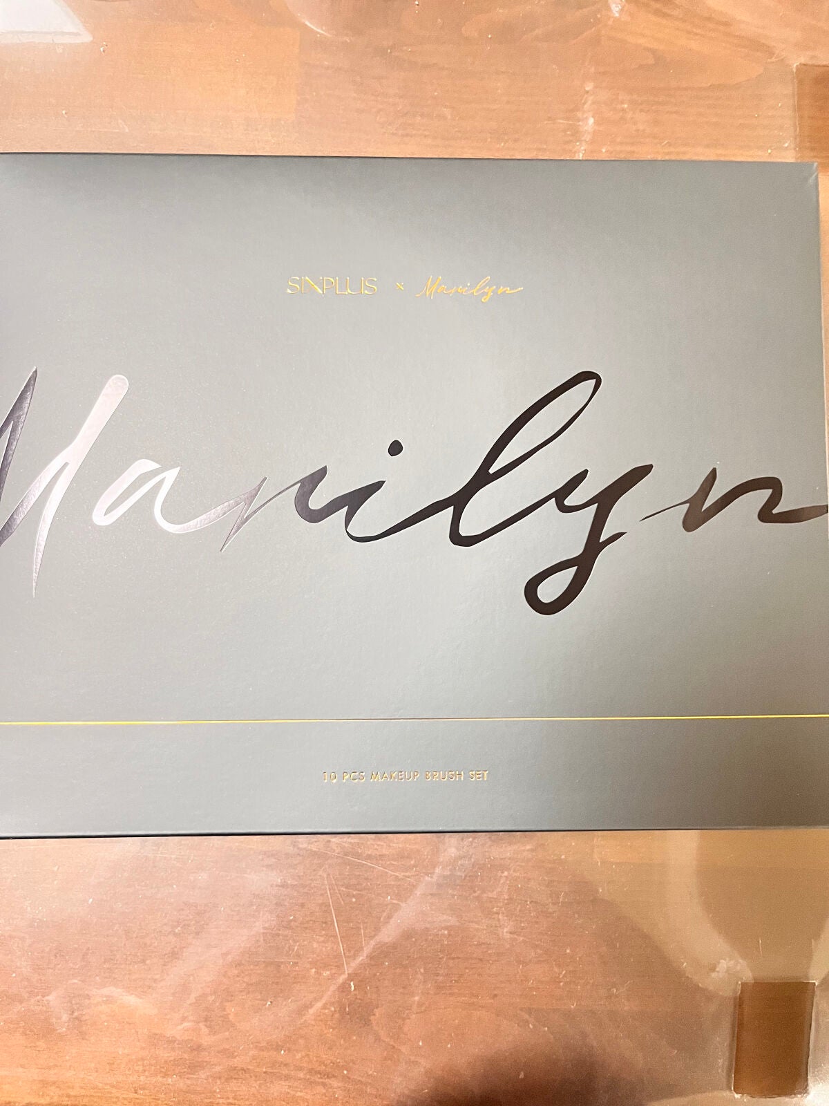 SIXPLUS X MARILYN 10本メイクアップブラシセット/SIXPLUS/メイクブラシを使ったクチコミ(2枚目)